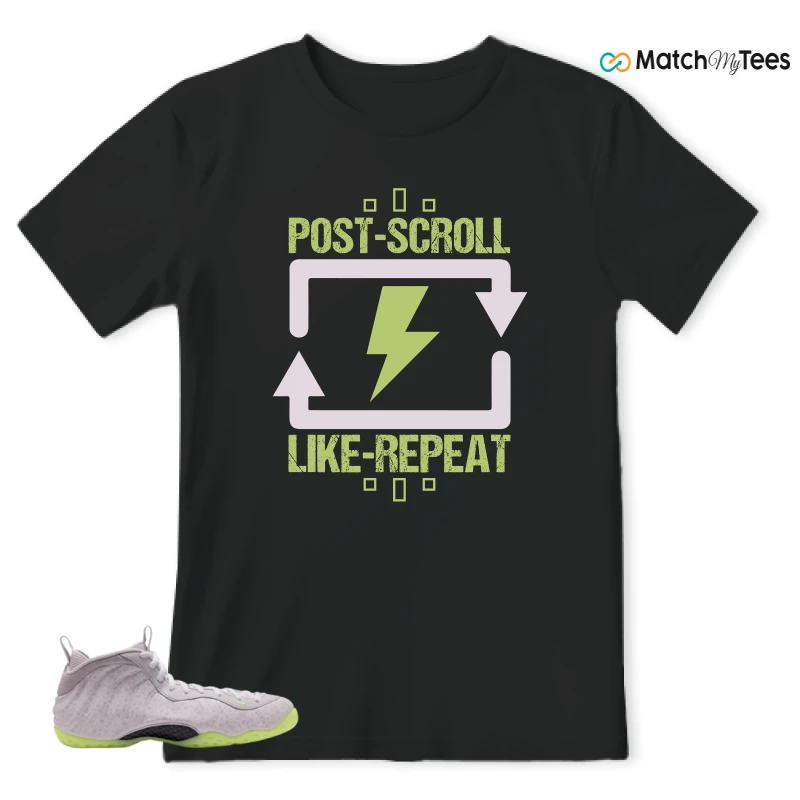 NIKE AIR FOAMPOSITE ONE SNEAKER Matching Tees t-shirt