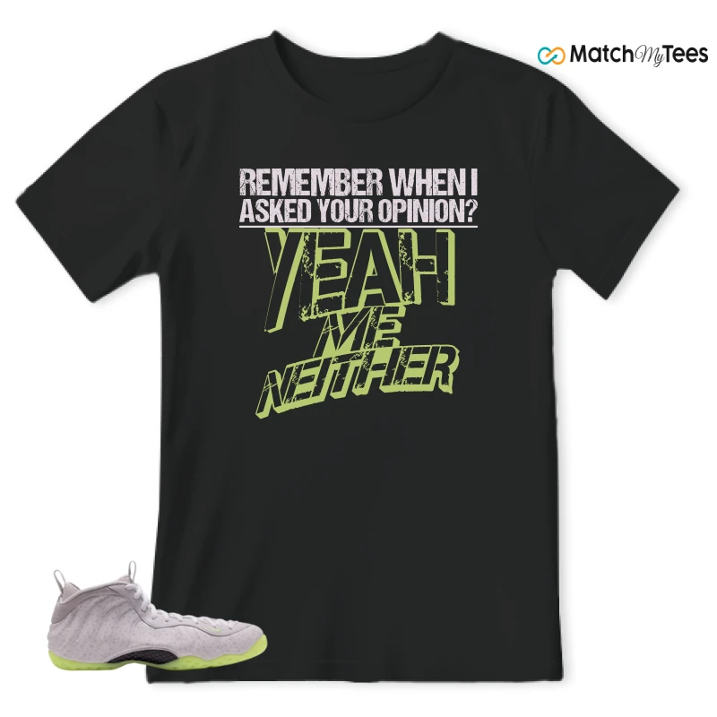 NIKE AIR FOAMPOSITE ONE SNEAKER Matching Tees t-shirt