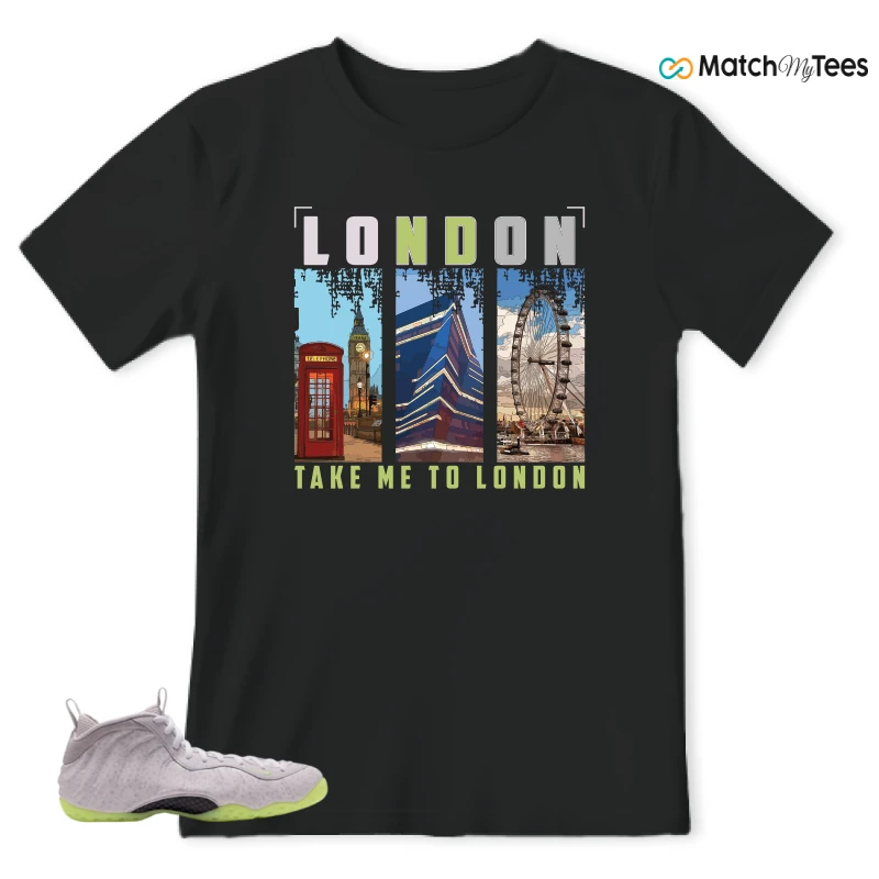 NIKE AIR FOAMPOSITE ONE SNEAKER Matching Tees t-shirt