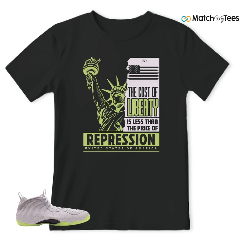 NIKE AIR FOAMPOSITE ONE SNEAKER Matching Tees t-shirt