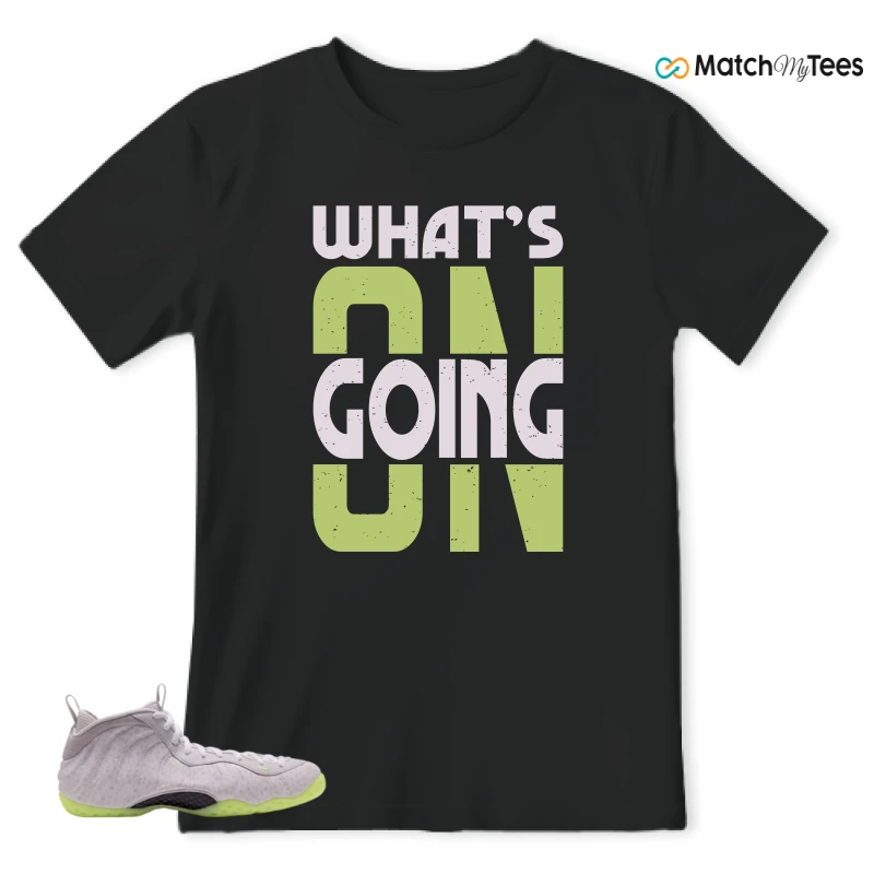 NIKE AIR FOAMPOSITE ONE SNEAKER Matching Tees t-shirt