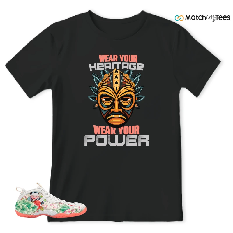 NIKE AIR FOAMPOSITE ONE TIANJIN 2.0 SNEAKER Matching Tees t-shirt