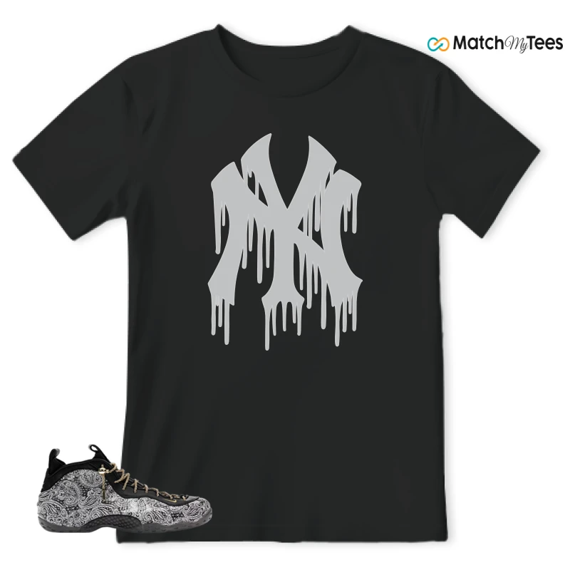 NIKE AIR FOAMPOSITE ONE VICTOR SOLOMON ASW BLACK SNEAKER Matching Tees t-shirt