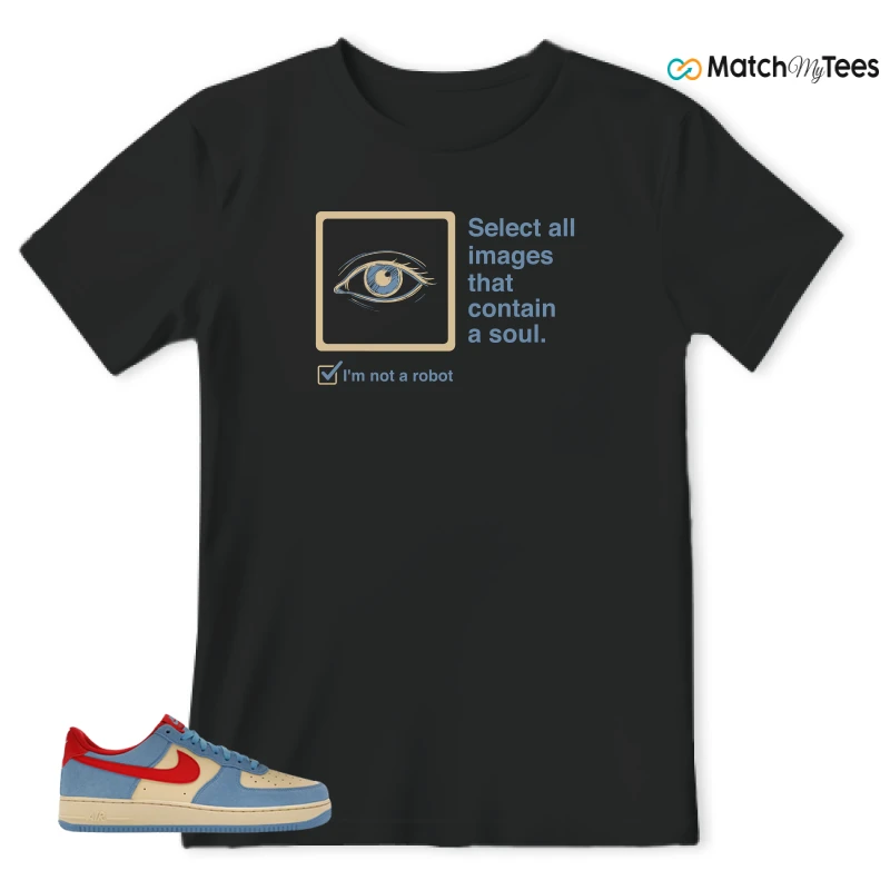 NIKE AIR FORCE 1 LOW '07 LV8 DORAEMON SNEAKER Matching Tees t-shirt