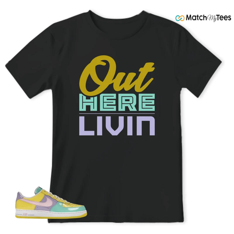 NIKE AIR FORCE 1 LOW EASTER 2026 SNEAKER Matching Tees t-shirt
