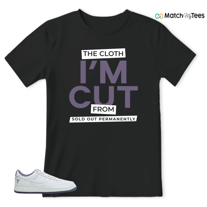 NIKE AIR FORCE 1 LOW KOBE DAYBREAK SNEAKER/SUMMIT WHITE/DAYBREAK matching T-shirt