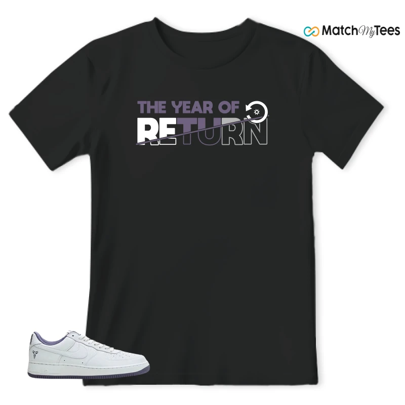 NIKE AIR FORCE 1 LOW KOBE DAYBREAK SNEAKER Matching Tees t-shirt