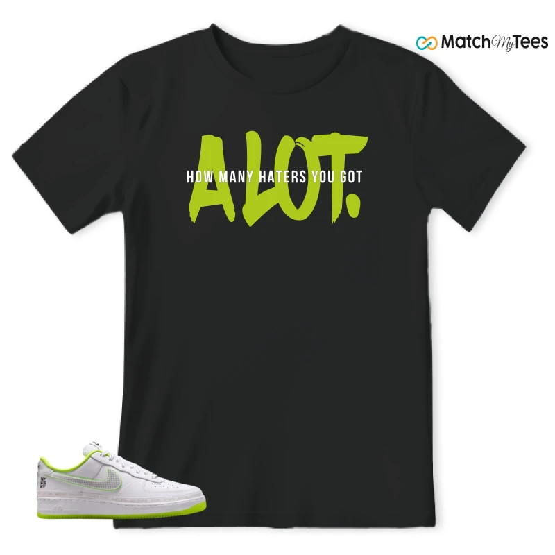 NIKE AIR FORCE 1 LOW NY VS. NY. SNEAKER Matching Tees t-shirt