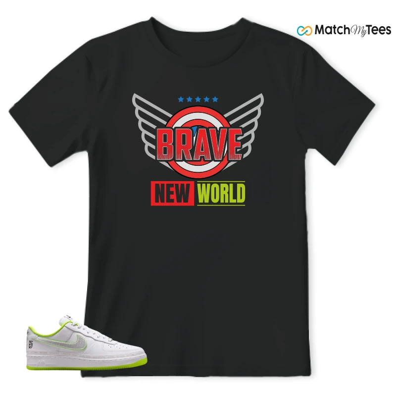NIKE AIR FORCE 1 LOW NY VS. NY. SNEAKER Matching Tees t-shirt