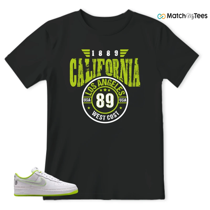 NIKE AIR FORCE 1 LOW NY VS. NY. SNEAKER Matching Tees t-shirt