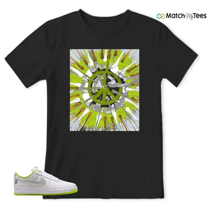 NIKE AIR FORCE 1 LOW NY VS. NY. SNEAKER Matching Tees t-shirt