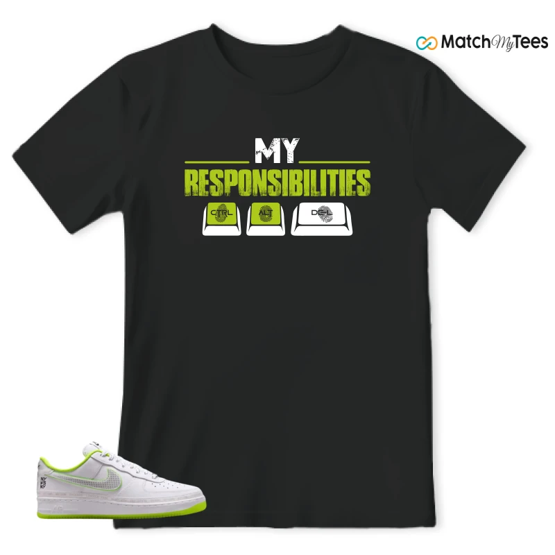 NIKE AIR FORCE 1 LOW NY VS. NY. SNEAKER Matching Tees t-shirt
