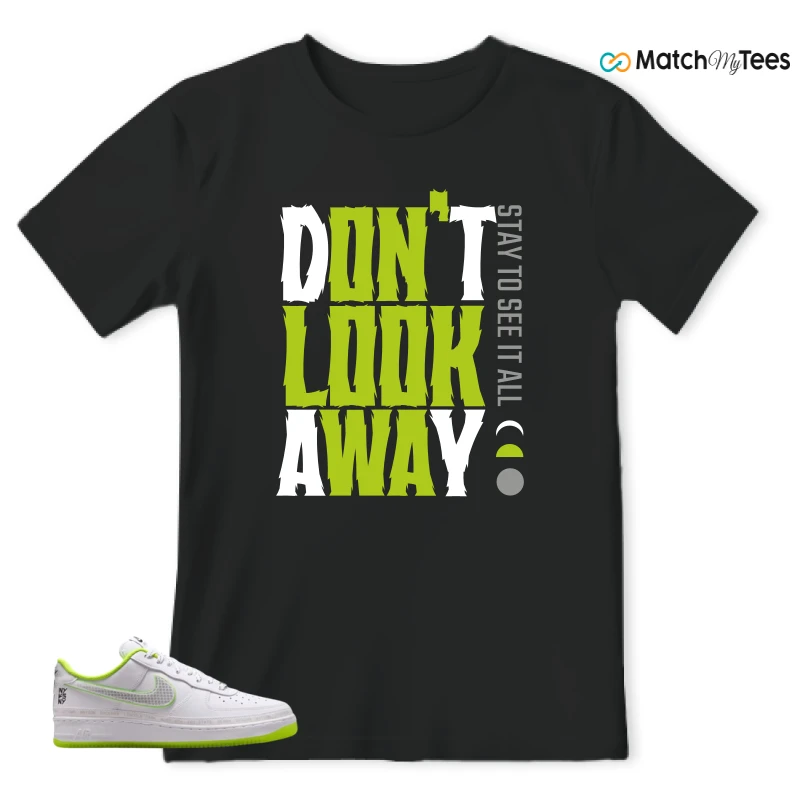 NIKE AIR FORCE 1 LOW NY VS. NY. SNEAKER Matching Tees t-shirt