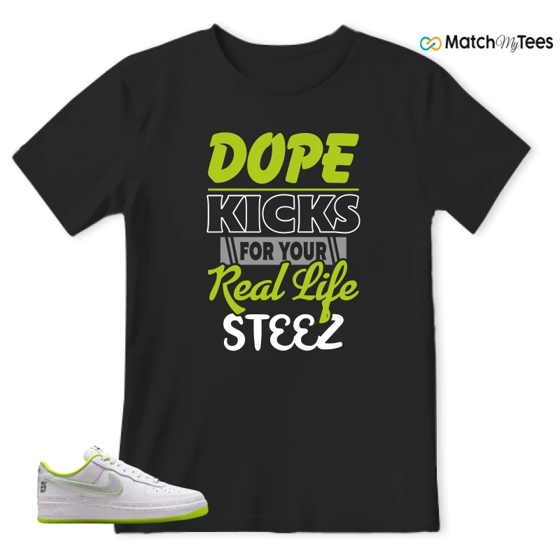 NIKE AIR FORCE 1 LOW NY VS. NY. SNEAKER Matching Tees t-shirt