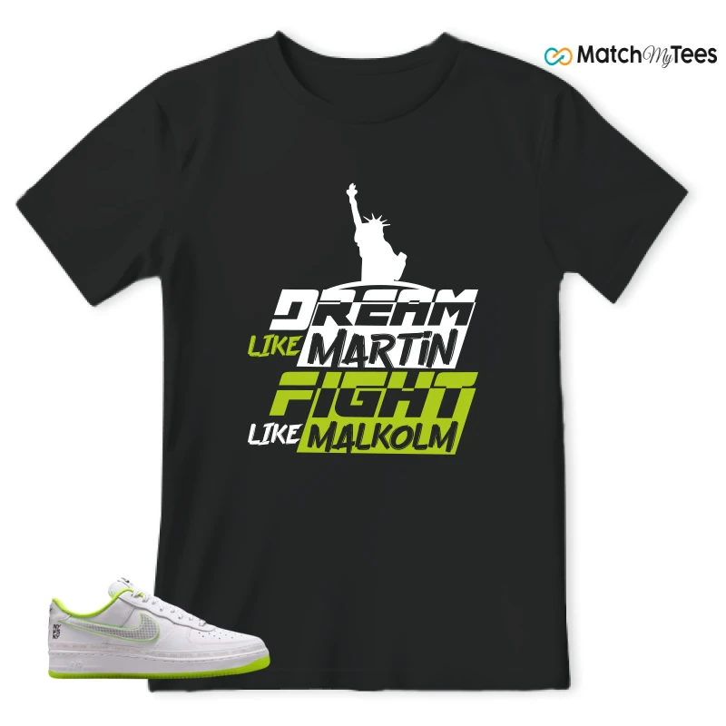 NIKE AIR FORCE 1 LOW NY VS. NY. SNEAKER Matching Tees t-shirt