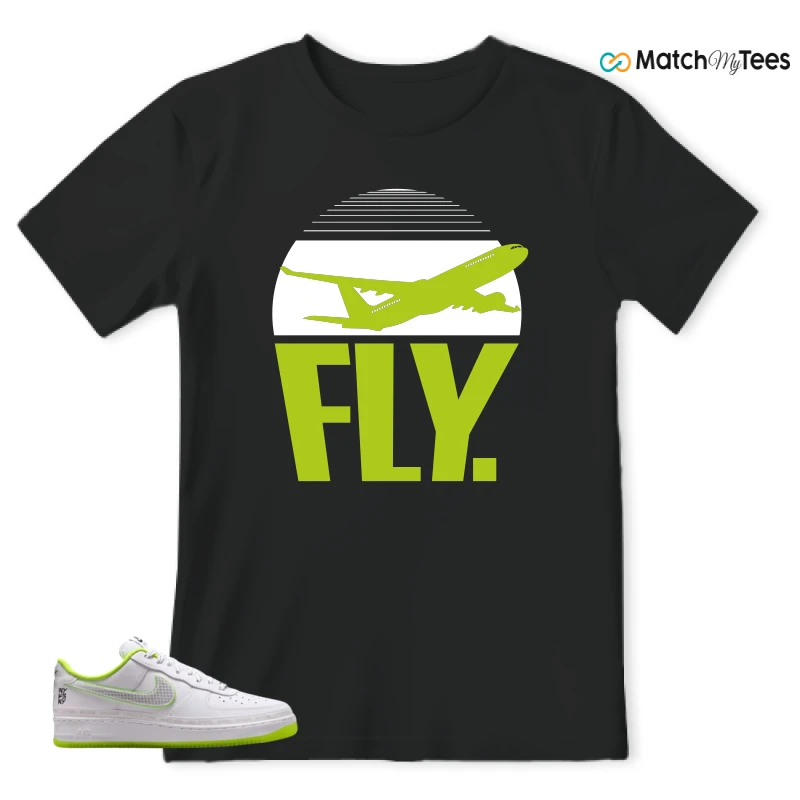 NIKE AIR FORCE 1 LOW NY VS. NY. SNEAKER Matching Tees t-shirt
