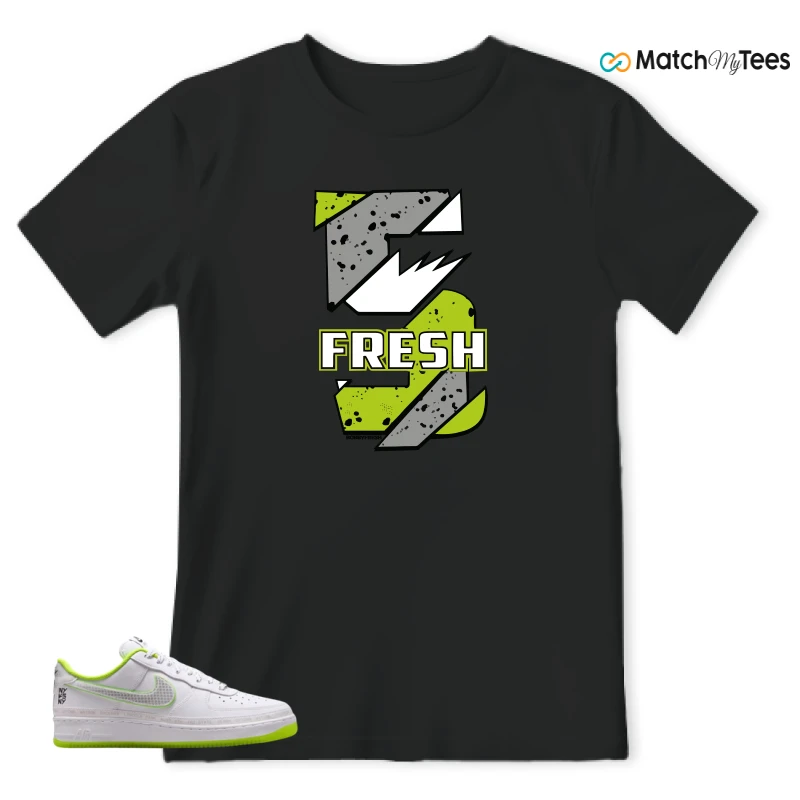 NIKE AIR FORCE 1 LOW NY VS. NY. SNEAKER Matching Tees t-shirt