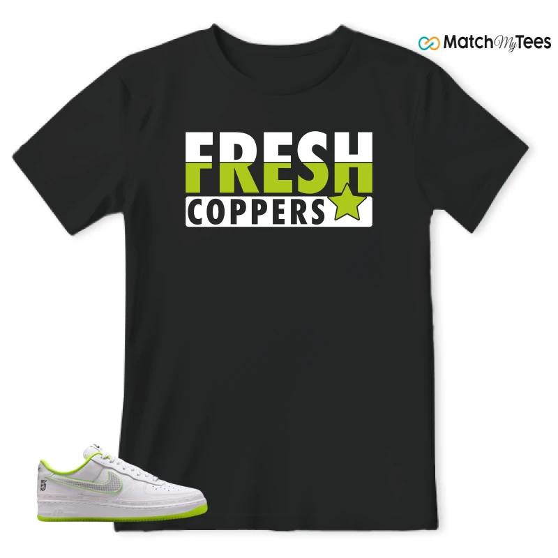 NIKE AIR FORCE 1 LOW NY VS. NY. SNEAKER Matching Tees t-shirt