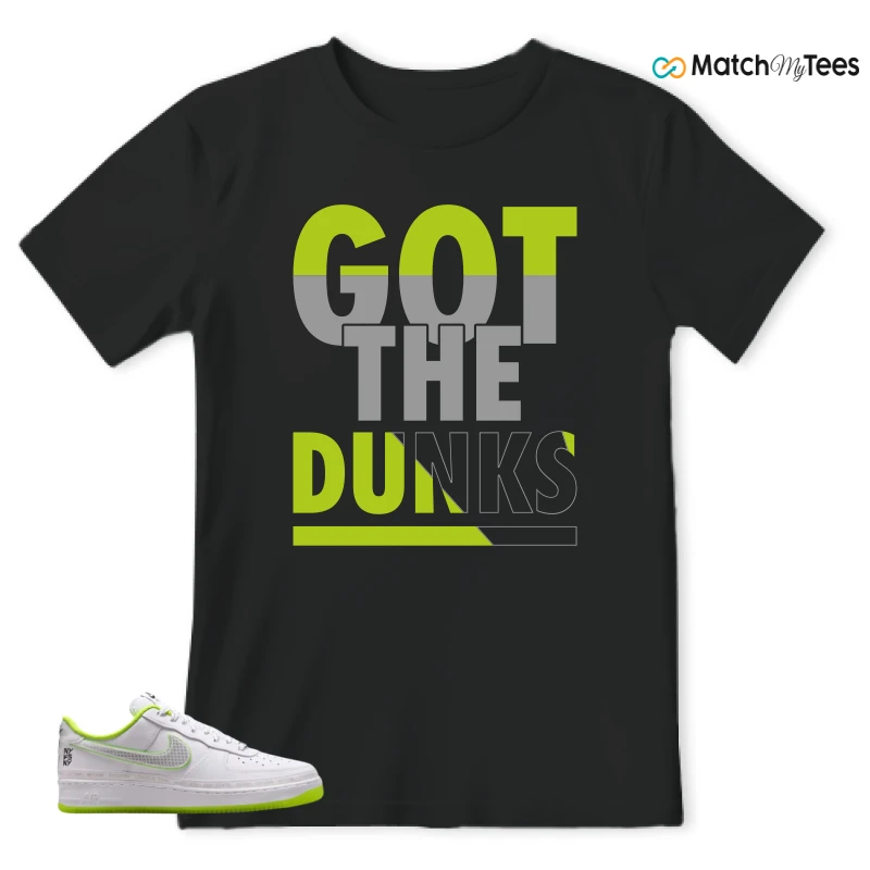 NIKE AIR FORCE 1 LOW NY VS. NY. SNEAKER Matching Tees t-shirt