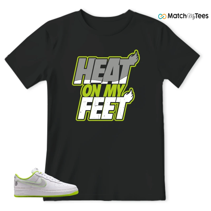 NIKE AIR FORCE 1 LOW NY VS. NY. SNEAKER Matching Tees t-shirt