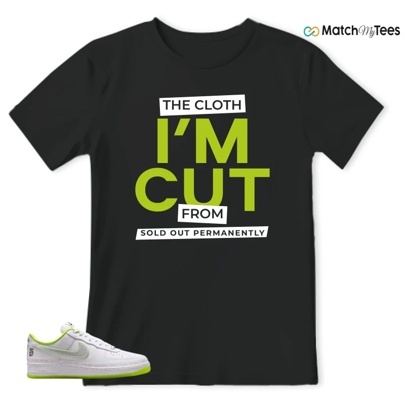 NIKE AIR FORCE 1 LOW NY VS. NY. SNEAKER Matching Tees t-shirt