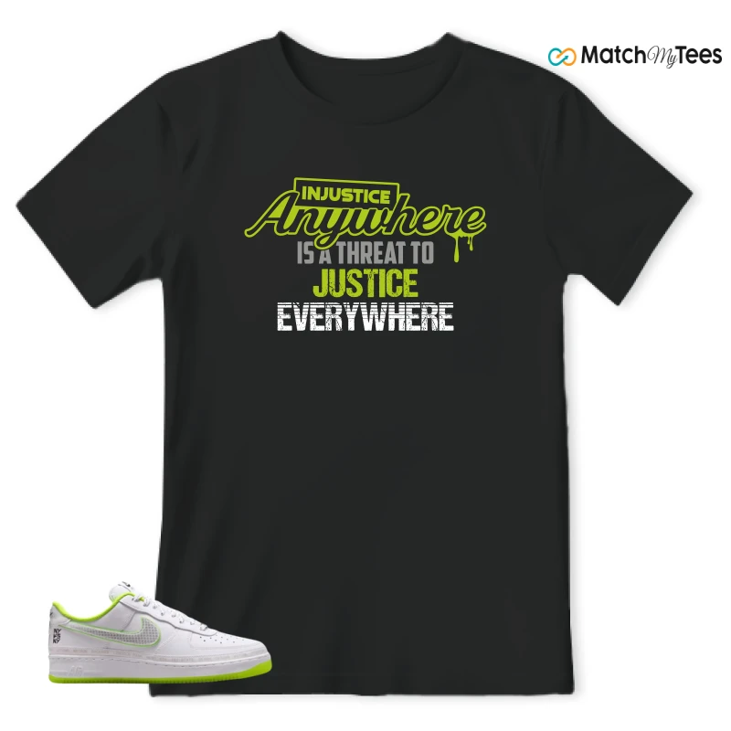 NIKE AIR FORCE 1 LOW NY VS. NY. SNEAKER Matching Tees t-shirt