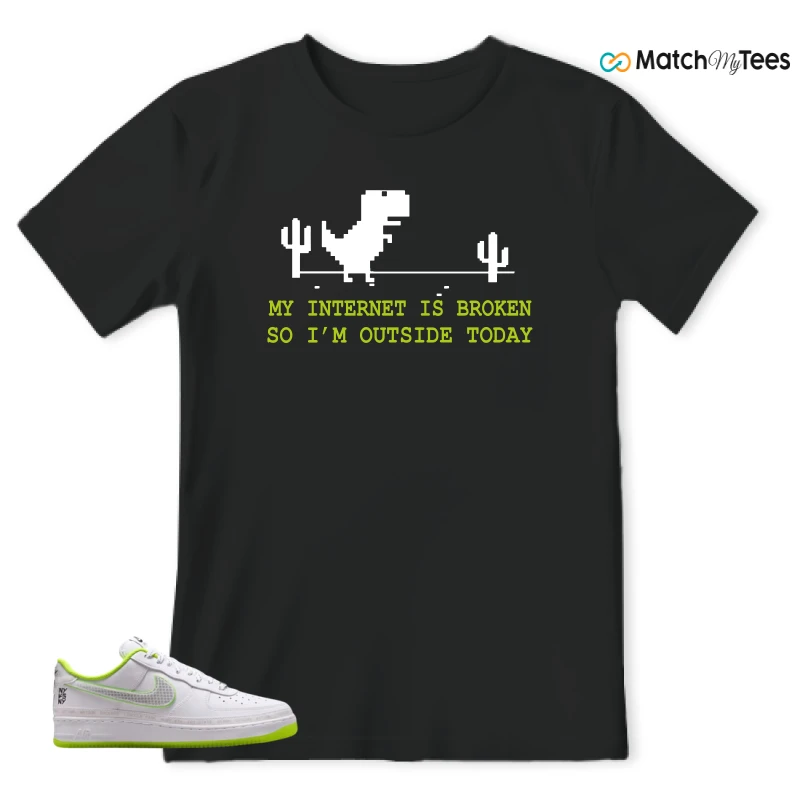 NIKE AIR FORCE 1 LOW NY VS. NY. SNEAKER Matching Tees t-shirt