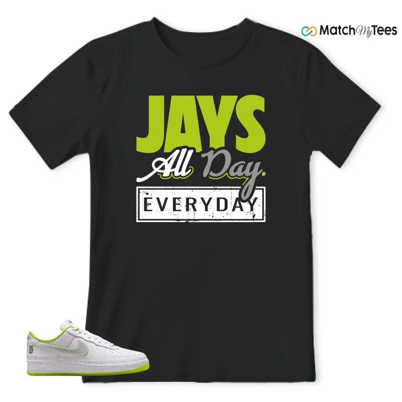 NIKE AIR FORCE 1 LOW NY VS. NY. SNEAKER Matching Tees t-shirt