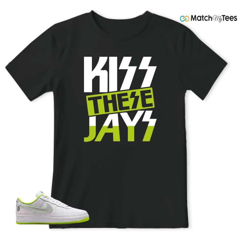 NIKE AIR FORCE 1 LOW NY VS. NY. SNEAKER Matching Tees t-shirt