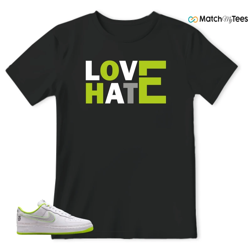NIKE AIR FORCE 1 LOW NY VS. NY. SNEAKER Matching Tees t-shirt