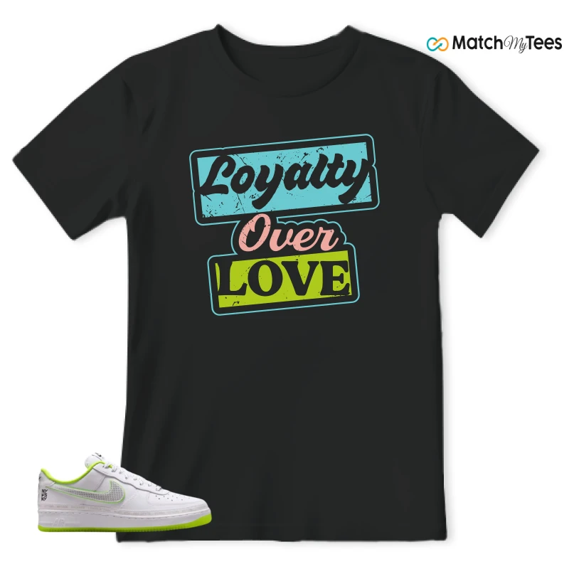 NIKE AIR FORCE 1 LOW NY VS. NY. SNEAKER Matching Tees t-shirt