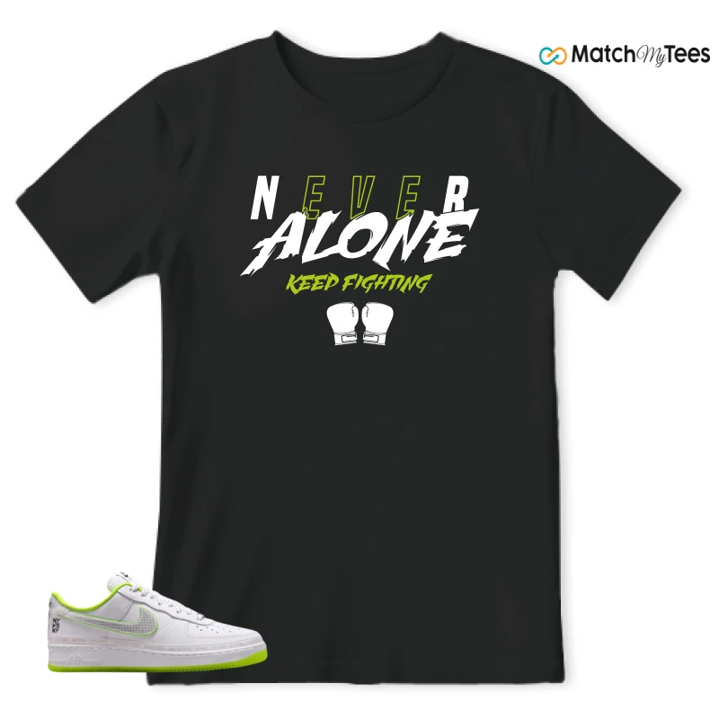 NIKE AIR FORCE 1 LOW NY VS. NY. SNEAKER Matching Tees t-shirt