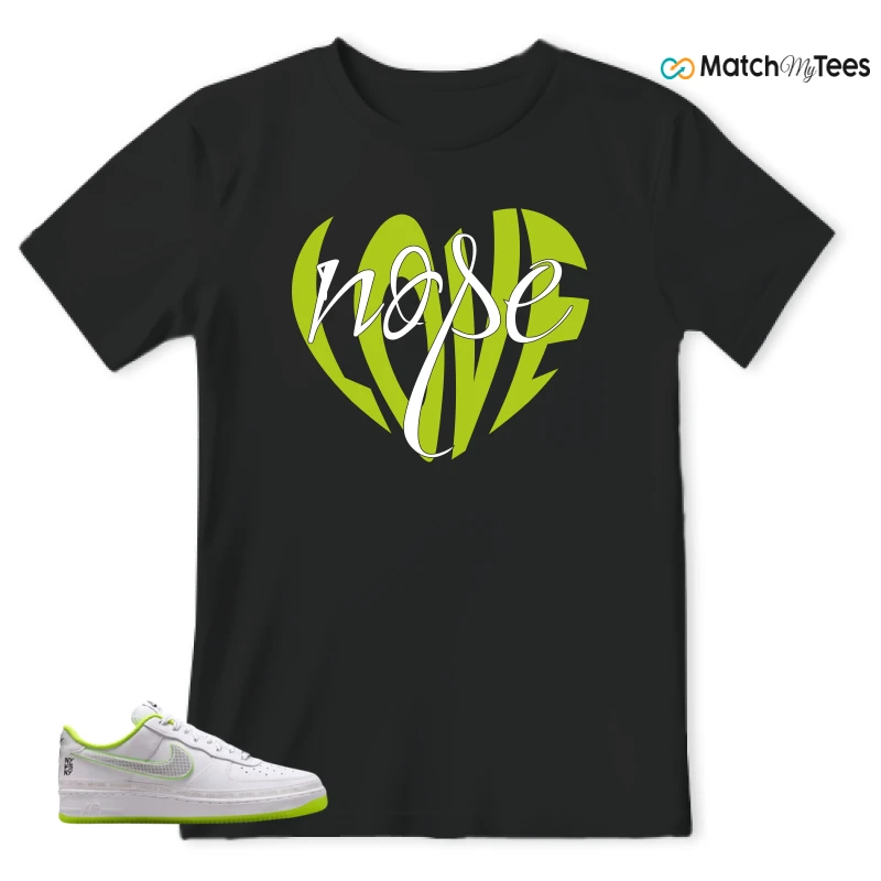 NIKE AIR FORCE 1 LOW NY VS. NY. SNEAKER Matching Tees t-shirt