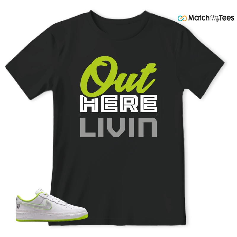 NIKE AIR FORCE 1 LOW NY VS. NY. SNEAKER Matching Tees t-shirt