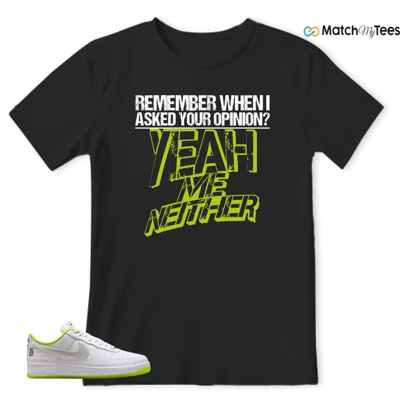 NIKE AIR FORCE 1 LOW NY VS. NY. SNEAKER Matching Tees t-shirt