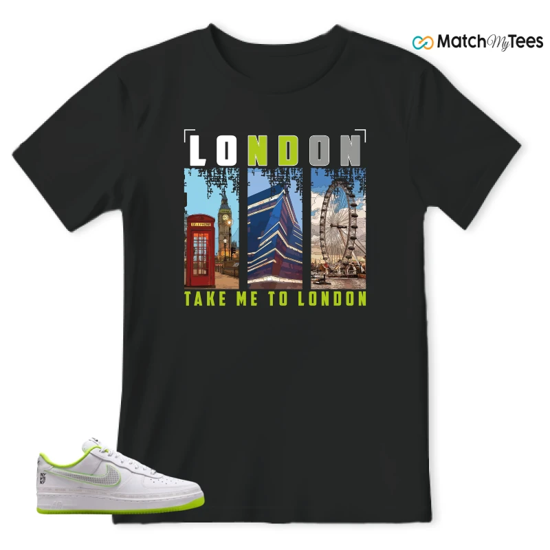NIKE AIR FORCE 1 LOW NY VS. NY. SNEAKER Matching Tees t-shirt