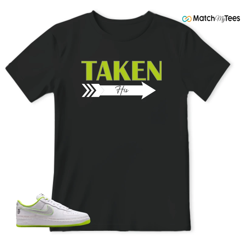 NIKE AIR FORCE 1 LOW NY VS. NY. SNEAKER Matching Tees t-shirt