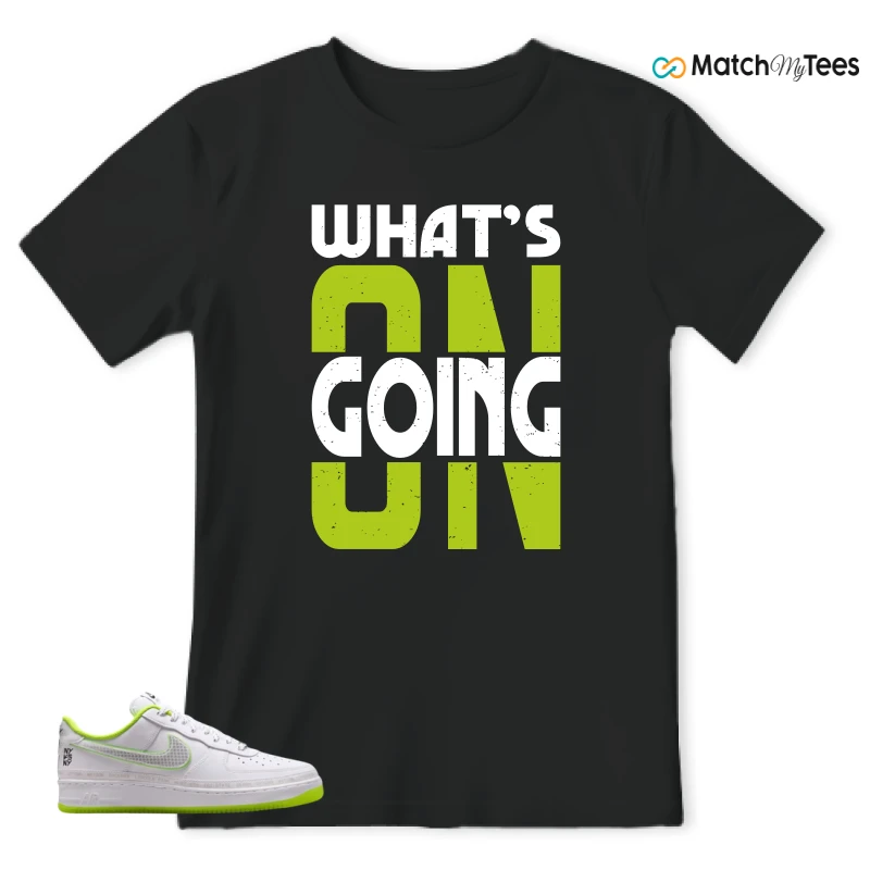 NIKE AIR FORCE 1 LOW NY VS. NY. SNEAKER Matching Tees t-shirt