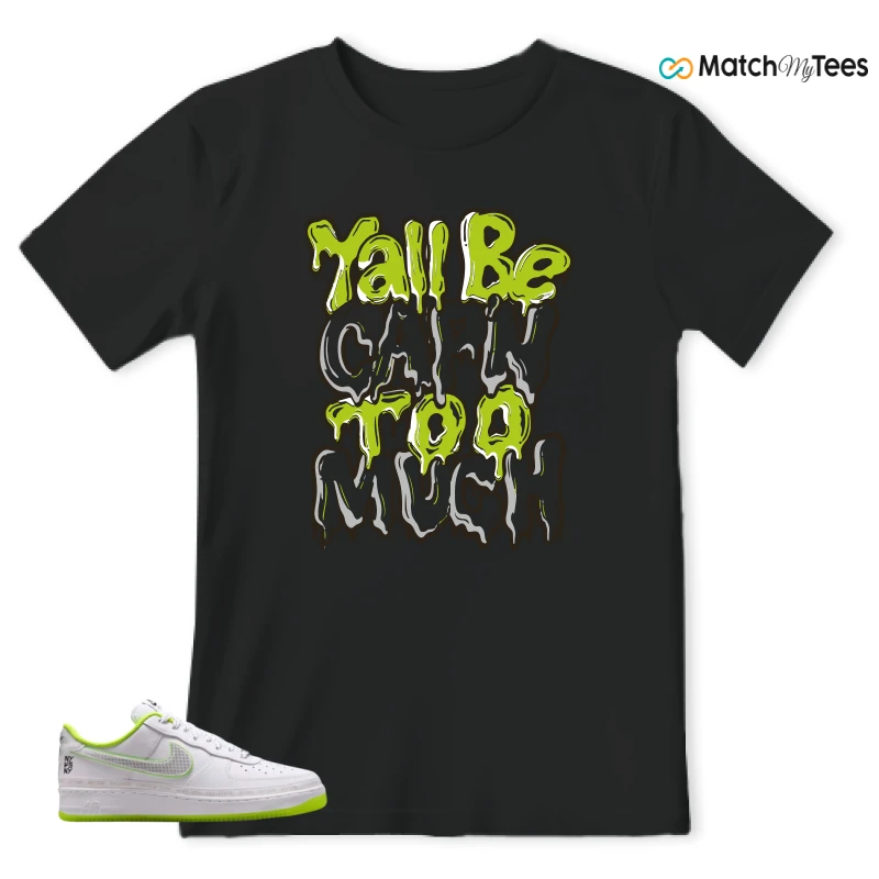 NIKE AIR FORCE 1 LOW NY VS. NY. SNEAKER Matching Tees t-shirt