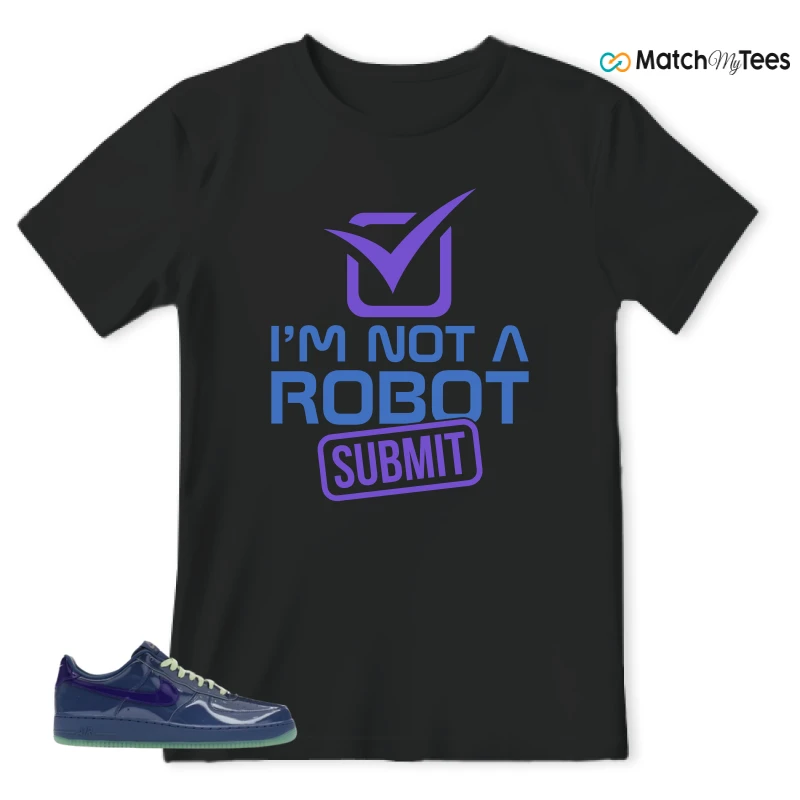 NIKE AIR FORCE 1 LOW PATENT LEATHER MYSTIC NAVY GRAPE ICE SNEAKER Matching Tees t-shirt