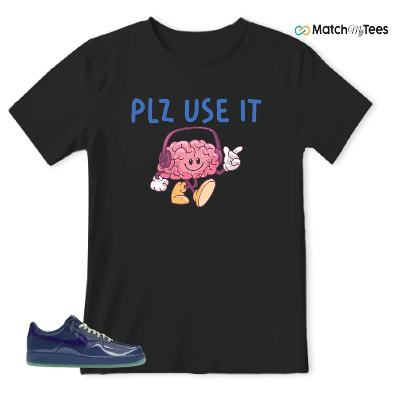 NIKE AIR FORCE 1 LOW PATENT LEATHER MYSTIC NAVY GRAPE ICE SNEAKER Matching Tees t-shirt