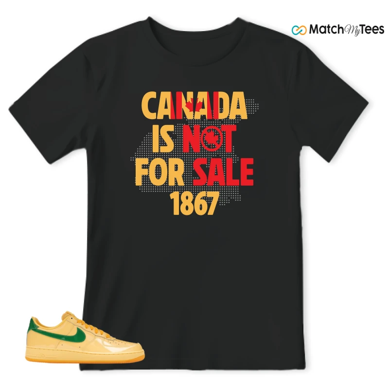 NIKE AIR FORCE 1 LOW PATENT LEATHER TOPAZ GOLD SNEAKER Matching Tees t-shirt