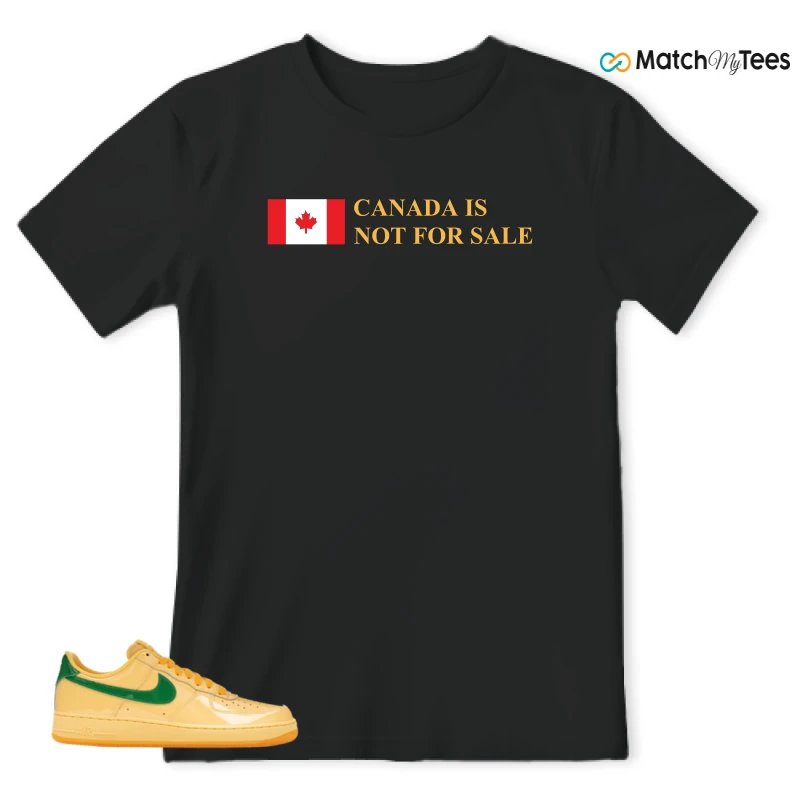 NIKE AIR FORCE 1 LOW PATENT LEATHER TOPAZ GOLD SNEAKER Matching Tees t-shirt