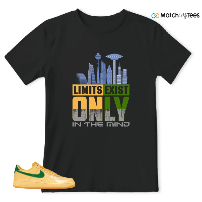 NIKE AIR FORCE 1 LOW PATENT LEATHER TOPAZ GOLD SNEAKER Matching Tees t-shirt