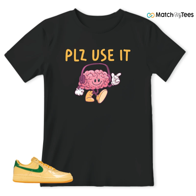 NIKE AIR FORCE 1 LOW PATENT LEATHER TOPAZ GOLD SNEAKER Matching Tees t-shirt
