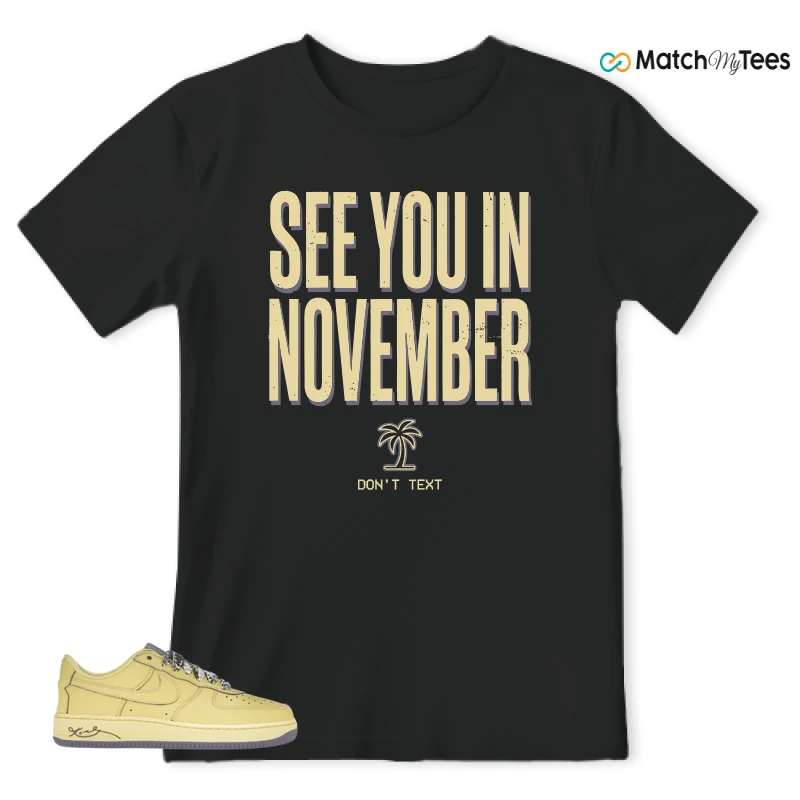 NIKE AIR FORCE 1 LOW PROTRO KOBE BRYANT MAMBA MENTALITY SNEAKER Matching Tees t-shirt