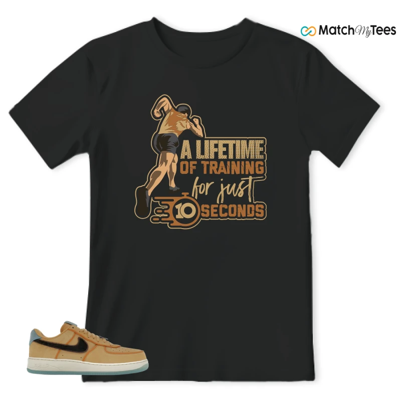 NIKE AIR FORCE 1 LOW PROTRO KOBE BRYANT SIEMPRE HERMANOS SNEAKER Matching Tees t-shirt