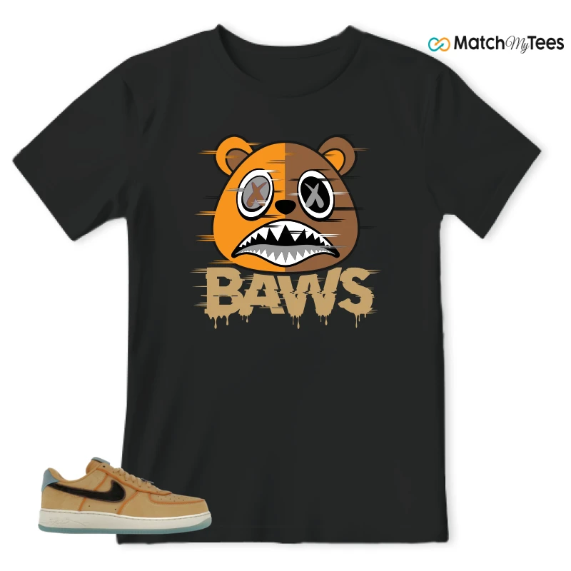 NIKE AIR FORCE 1 LOW PROTRO KOBE BRYANT SIEMPRE HERMANOS SNEAKER Matching Tees t-shirt