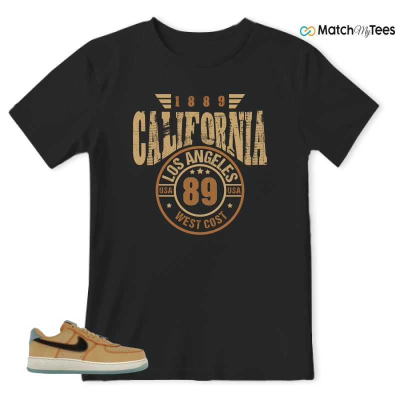 NIKE AIR FORCE 1 LOW PROTRO KOBE BRYANT SIEMPRE HERMANOS SNEAKER Matching Tees t-shirt