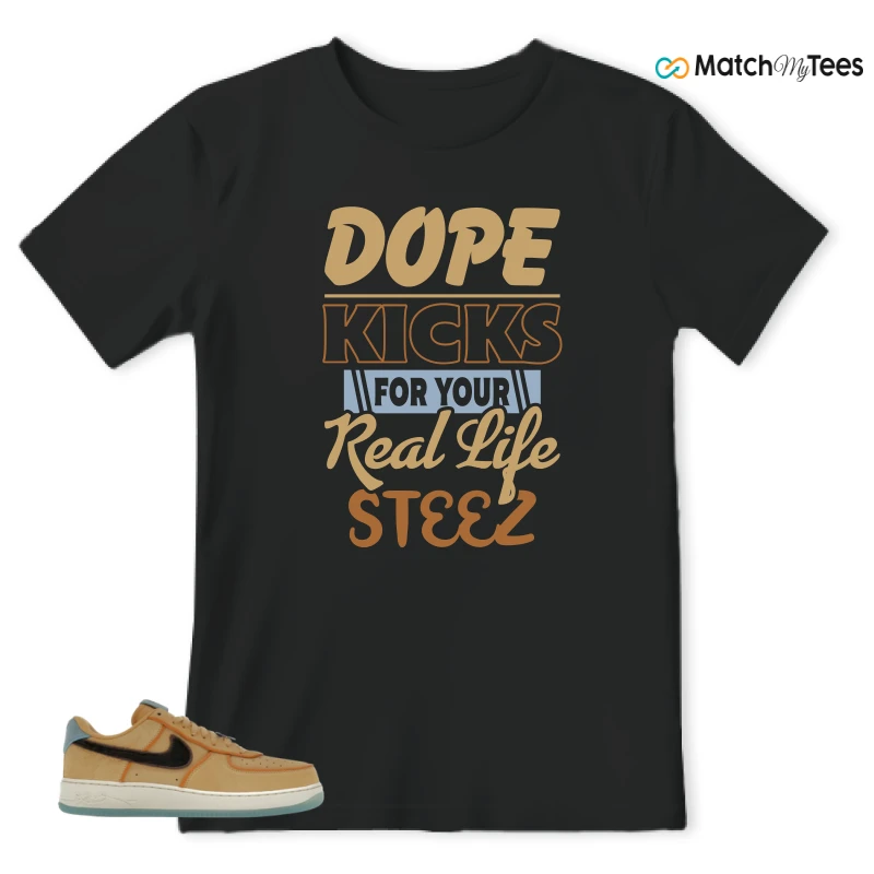 NIKE AIR FORCE 1 LOW PROTRO KOBE BRYANT SIEMPRE HERMANOS SNEAKER Matching Tees t-shirt